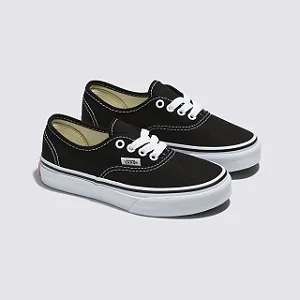 Tênis Vans Authentic Infantil Black True White