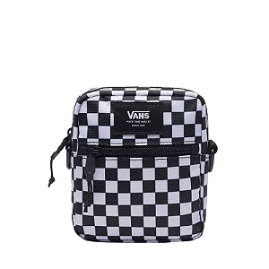 Bolsa Vans Bail Shoulder Black White