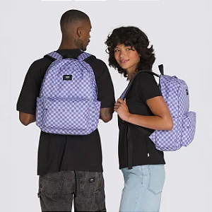 Mochila Vans Old Skool Chek Purple Haze