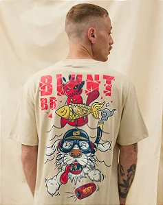 Camiseta Blunt Crazy Dog B - Homus