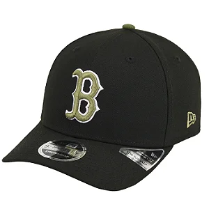 Boné New Era 970 Stretch-Snap Boston Red Sox Black