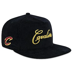 Boné New Era The Golfer Cleveland Cavaliers Core NBA - Preto