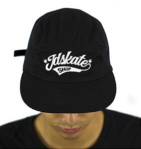 Boné JD 5 Panel New Serie LETTERING - Full Black