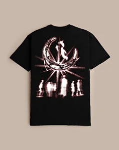 Camiseta Blunt Plus-Size Oversized Solage - Preto