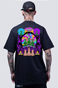 Camiseta Chronic 4319 Psico - Preta