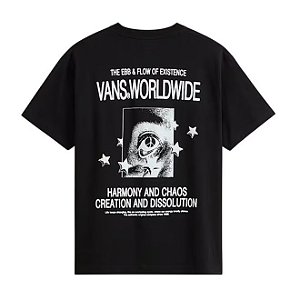 camiseta Vans Premium Chaos - Preta