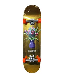 SKATE HONDAR IMPORTADO "MAPLE" PROFICIONAL METALIC GOLD