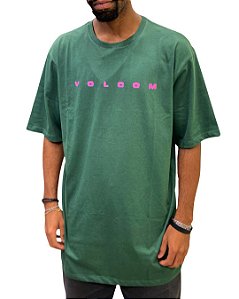 Camiseta Volcom Yewwro - Verde