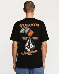 Camiseta Volcon Enamel Tee - Preta