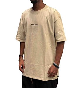 Camiseta Volcon Stone Oversized Especial  - Bege