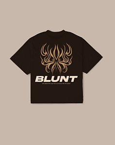 Camiseta Blunt Boxy Prime - Marrom