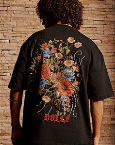 Camiseta Blunt Oversized Giardino - Preto