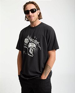 Camiseta Volcom Comfort Death Truction T-Shirt - Black