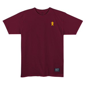 Camiseta Grizzly Mini Og Bear Refr - Burgundy