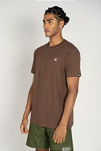 Camiseta Element  Mini Emb Marrom Escuro