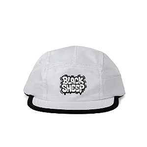 BONÉ BLACK SHEEP FIVE PANEL BOMB FULL WHITE