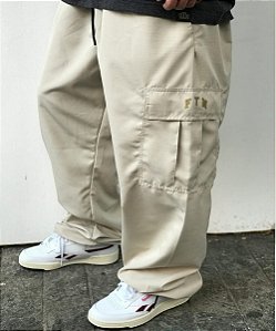 Calça Foton Ripstop Creme Elast. Premium