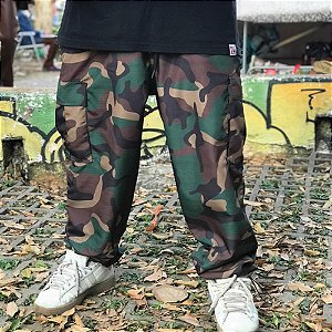 Calça Foton Ripstop Camuflada Elast Premium