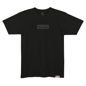 Camiseta Diamond Box Logo - Black