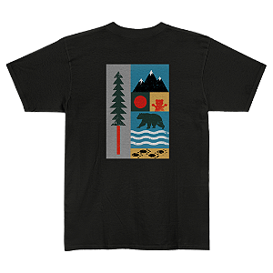 Camiseta Grizzly Especial Tread Light - Preta