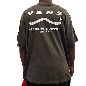 Camiseta Vans Determined ss Coal Brown