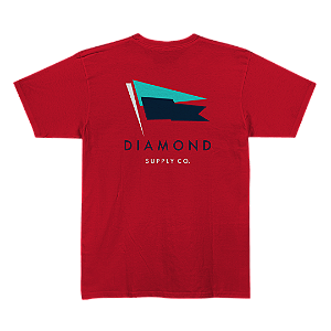Camiseta Diamond Yacht Flag - Red