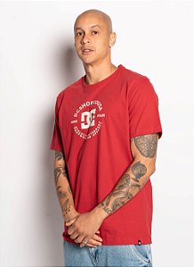 CAMISETA DC SHOES M/C STAR PILOT COLOR - RED