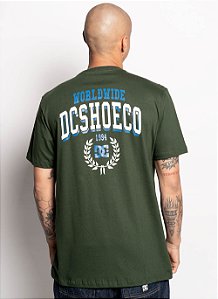 CAMISETA DC SHOES M/C FRESHMAN - GREEN