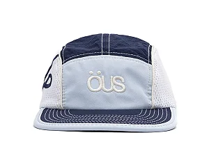 Boné Ous 5 Panel Fili Ice Azul/Branco