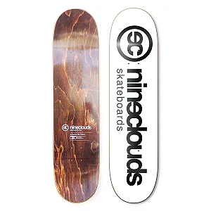 Shape Nineclouds Maple Full Logo White 8.125"