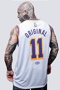 Regata Chronic Basket 074 - Branco/Roxo