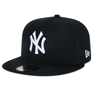 Boné New Era 59FIFTY New York Yankees MLB Preto 7