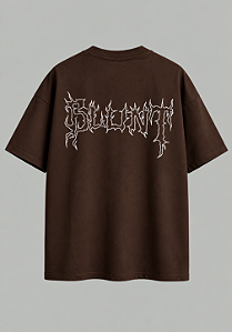 Camiseta Blunt ULTRA Oversized - Marrom