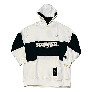 Moletom Starter Canguru Premium - Off white Green