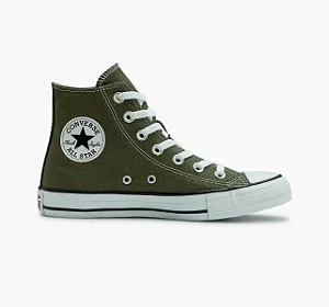 Tênis All Star Chuck Taylor Cano Alto Oliva