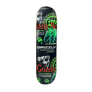 Shape Grizzly Down Wildlife Maple (8,25)
