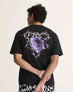 Camiseta Vans manga curta prickles black
