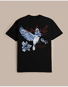 Camiseta Blunt Premium Azzurra - Preto