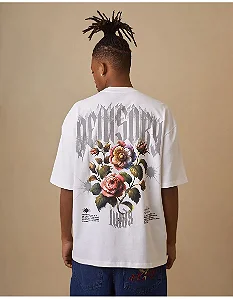 Camiseta Blunt Oversized Delusory - New White