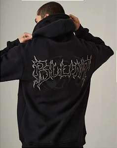 Moletom Blunt Canguru Ultra - Preto