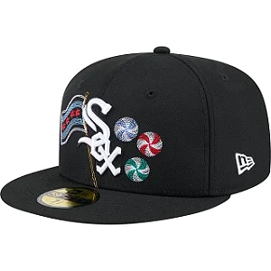 Boné New Era 59FIFTY MLB Chicago White Sox State Stitch - 7 1/2