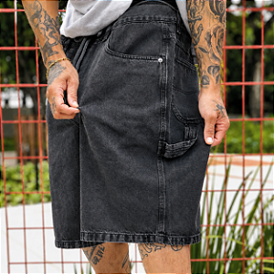 Bermuda Foton Jeans Carpenter Black