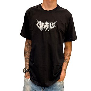 CAMISETA CHRONIC OVERSIZED A1001 - PRETA