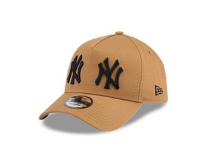 Boné New Era 9FORTY A-Frame New York Yankees MLB Wheat Double Vision