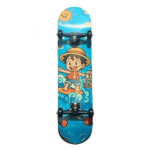 Skate Montado Luffy Pro Básico para Iniciantes