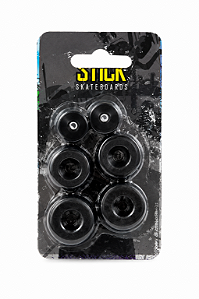 Kit Amortecedor Stick C/Chupeta - Preto
