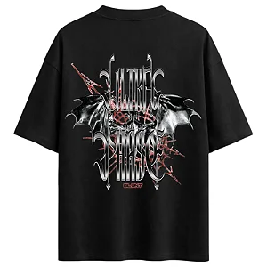 Camiseta Blunt Oversized Orlok - Preta