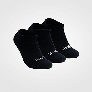 Kit 3 Pares Meia Hoahi Importada Preta – 33 ao 38