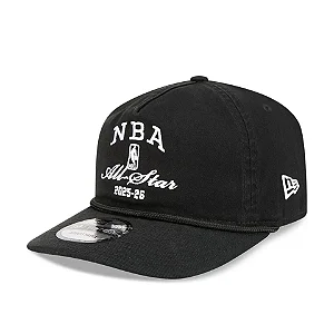 Boné New Era 9FORTY A-Frame NBA All-Star 2025-26 Black