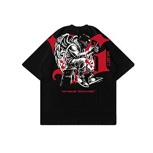 Camiseta Oversized Premium Gothic - Black